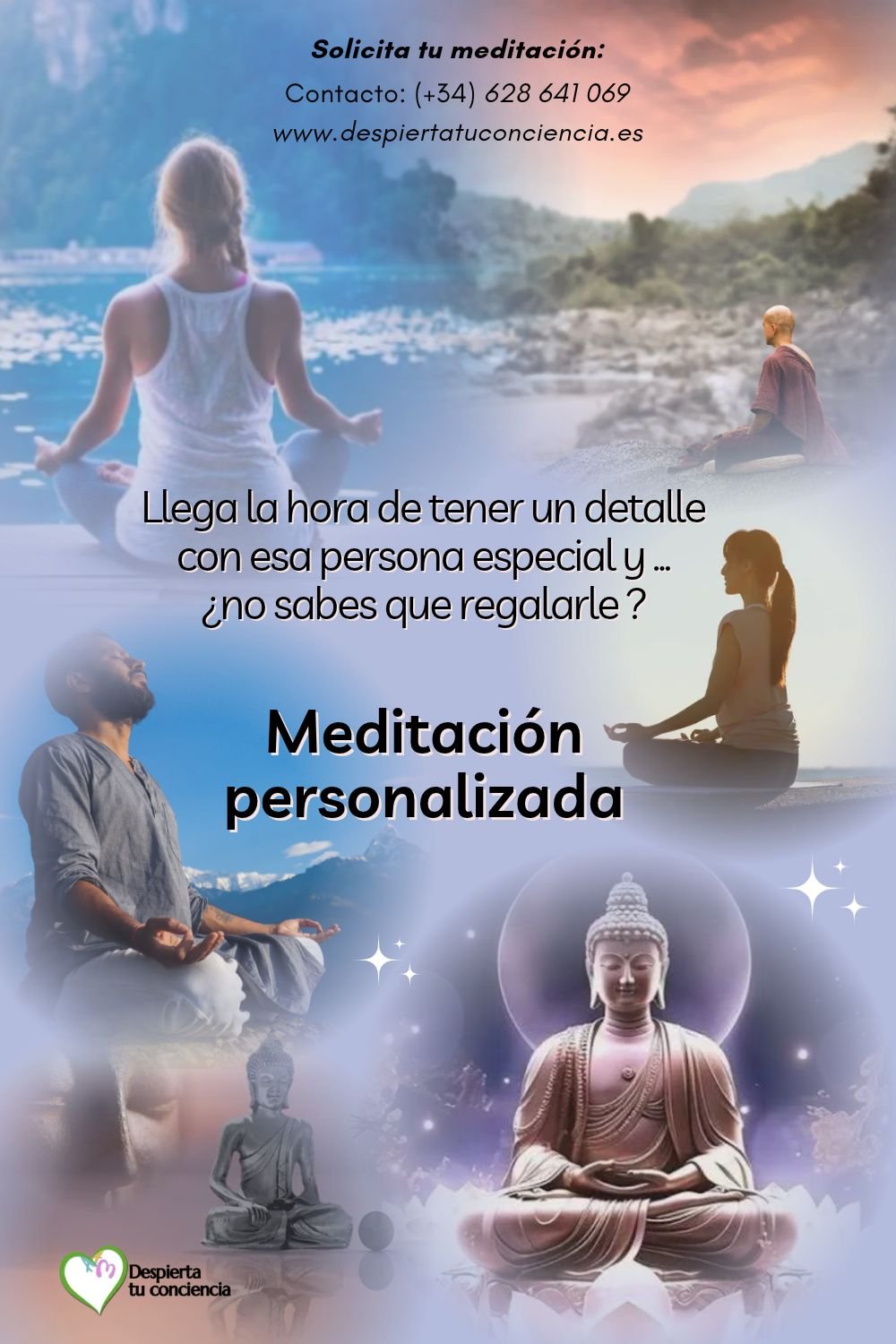 meditación personalizada web
